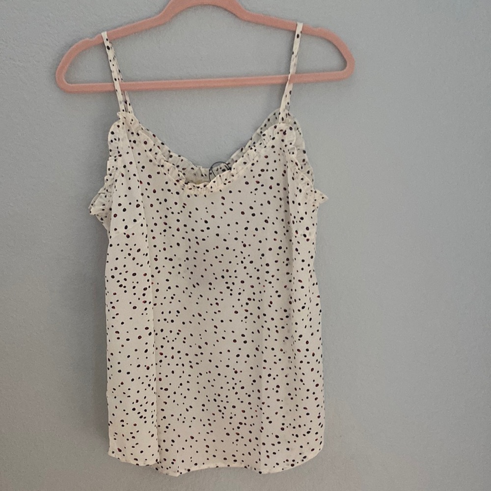 Polka dot tank